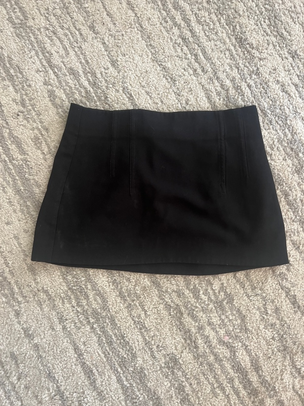Zara Black Mini Skirt - Clean Structured Silhouette